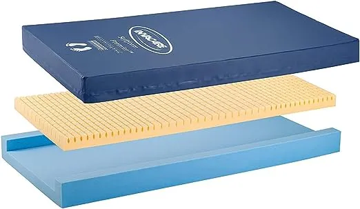 Invacare Softform Premier Hospital Bed Mattress, 36" Wide x 80" Long, IPM1080