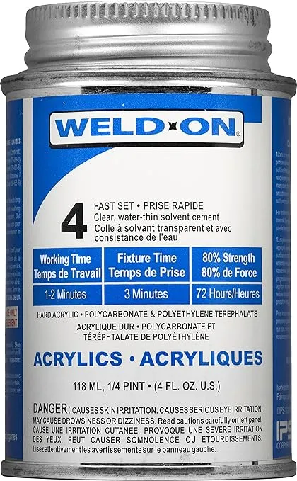 SCIGRIP Weld-On #4 Adhesive (4 oz.)