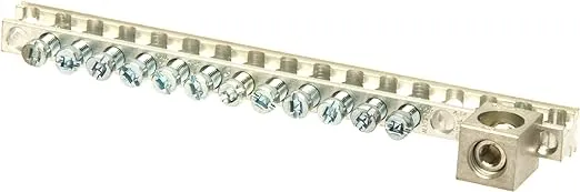 SIEMENS EC2GB122 Ground Bar Kit with 12 Terminal Positions and a Ground Lug
