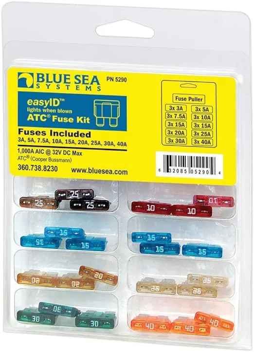 Blue Sea Systems EasyID ATC Fuses