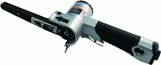 Astro Tools 3036 Air Belt Sander (3/8" x 13") with 3pc Belts (#40, #60 & #80)