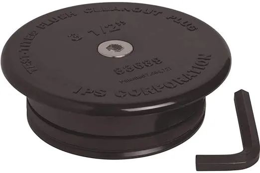IPS 83689 3.5-Inch Flush Mechanical Cleanout Repair Plug