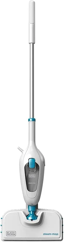 BLACK+DECKER Steam Mop, White (HSM13E1)