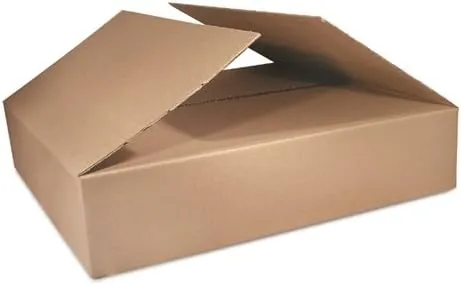 The Packaging Wholesalers 7 x 7 x 4 Inches Shipping Boxes, 25-Count (BS070704)