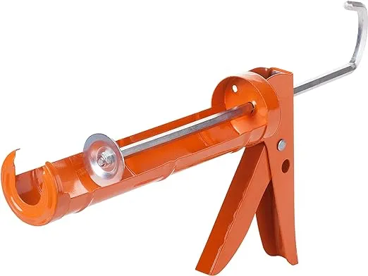 Bates- Caulking Gun, 10:1 Thrust Ratio, Orange, Caulking Tool Gun, Caulk Gun No Drip, Hand Caulking Guns, Silicone Gun, Caulking Gun Tool, No Drip Caulk Gun, Caulk Guns, Caulking Gun Dripless