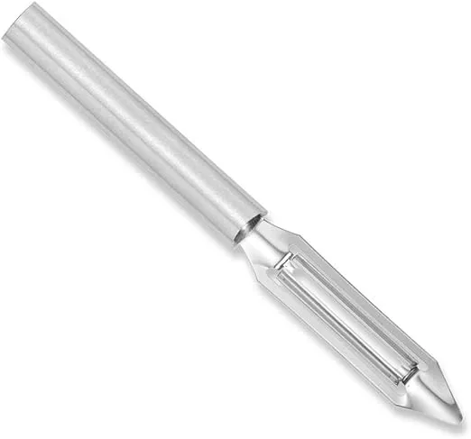 Rada Cutlery Deluxe Vegetable Peeler – Stainless Steel Blade With Aluminum Handle, 8-3/8 Inches