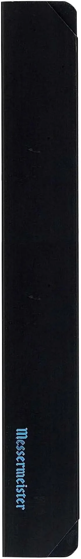Messermeister 12” Chef’s Edge-Guard, Black - Fashionable & Functional Knife Protector for Chef’s & Wide-Blade Knives - 2 Blade Entry Notches - 12.5” x 1.9375”