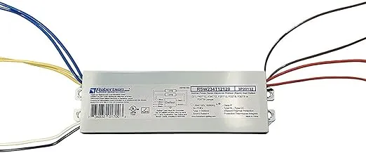 Robertson 3P20132 Fluorescent eBallast for 2 F40T12 Linear Lamps, Preheat- Rapid Start, 120Vac, 50-60Hz, Normal Ballast Factor, NPF, Model RSW234T12120 /A