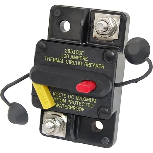 Blue Sea Systems 7181 285-Series Circuit Breaker, Surface Mount, 30A