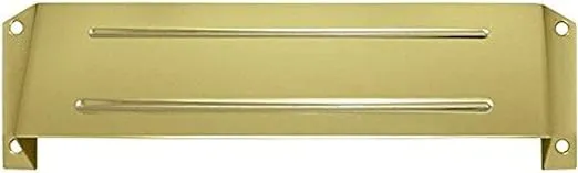 Deltana MSH158U3 MS211 and MS212 Solid Brass Letter Box Hood for Privacy Use with MS0030