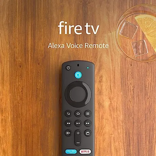 Amazon Alexa Voice Remote (3rd Gen) with TV controls, Requires compatible Fire TV device, 2021 release