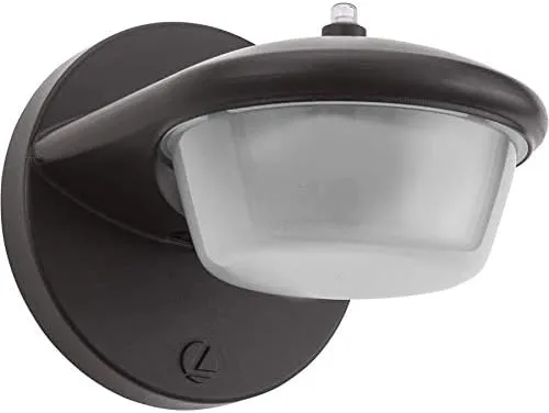 Outdoor Bronze LED 4000K Dusk-to-Dawn Wall Mount Light