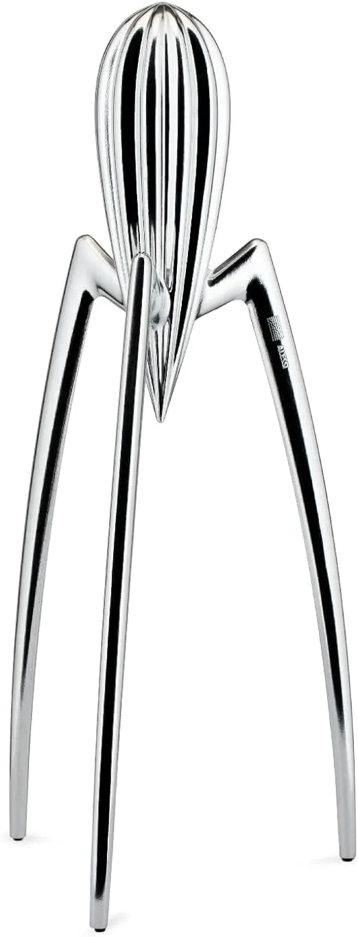 ALESSI Juicy Salif Citrus Juicer, 11 x 13.7 x 27 cm, Aluminium Casting, Mirror Polished