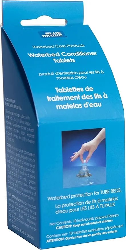 Blue Magic Waterbed Conditioner Tablets, 10 Pack