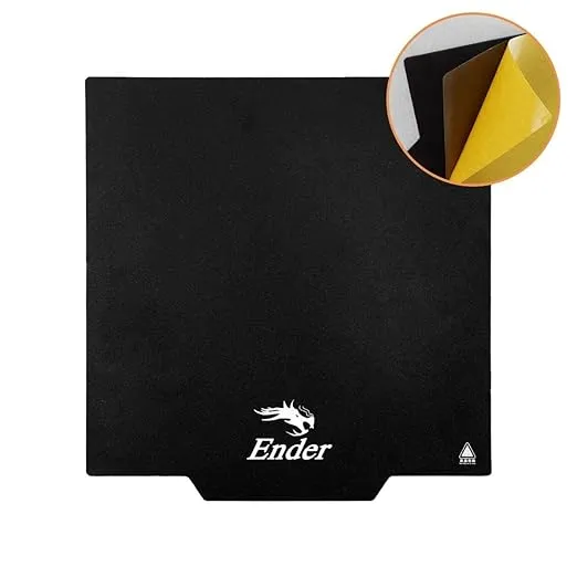 Creality Ender 3 Build Plate Ultra Flexible Removable Magnetic Build Surface Hot Bed Cover for Ender 3/Ender 3 Pro/Ender 3 V2/Ender 5/Ender 5 Pro/Ender 3 S1, 235X235MM