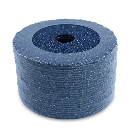 BHA Zirconia Resin Fiber Sanding and Grinding Discs, 4.5” x 7/8”, 24 Grit - 25 Pack