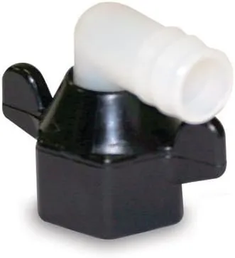 Shurflo 2088 Elbow Fitting - Elbow 1/2" NPT-F Swivel Nut X 1/2" Hose Barb, Nylon, (Pack of 2), P/N 244-3926-2