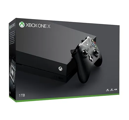 Microsoft Xbox One X 1Tb Console With Wireless Controller: Enhanced, Hdr, Native 4K, Ultra Hd (Discontinued)