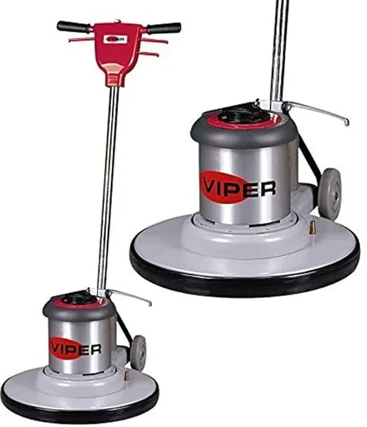 VN1715 Venom Series Low Speed Buffer, 17" Deck Size, 175 RPM, 50' Power Cable, 110V, 1.5 hp, 16" Pad Driver