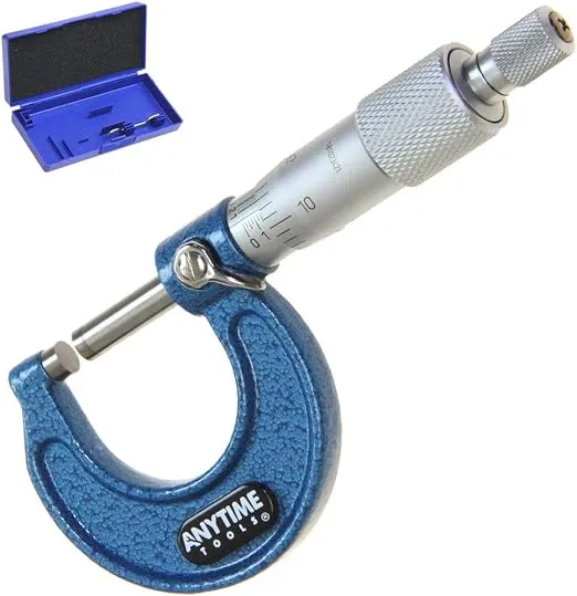 Micrometer 0-1" /0.0001 Outside Premium Precision Machinist Tool