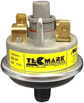 Tecmark (TDI) Pressure Switch: 3Amp Spst 1/8" Npt 1-5Psi Plastic
