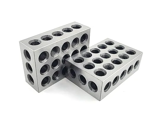 BL-123 Pair of 1" x 2" x 3" Precision Steel 1-2-3 Blocks