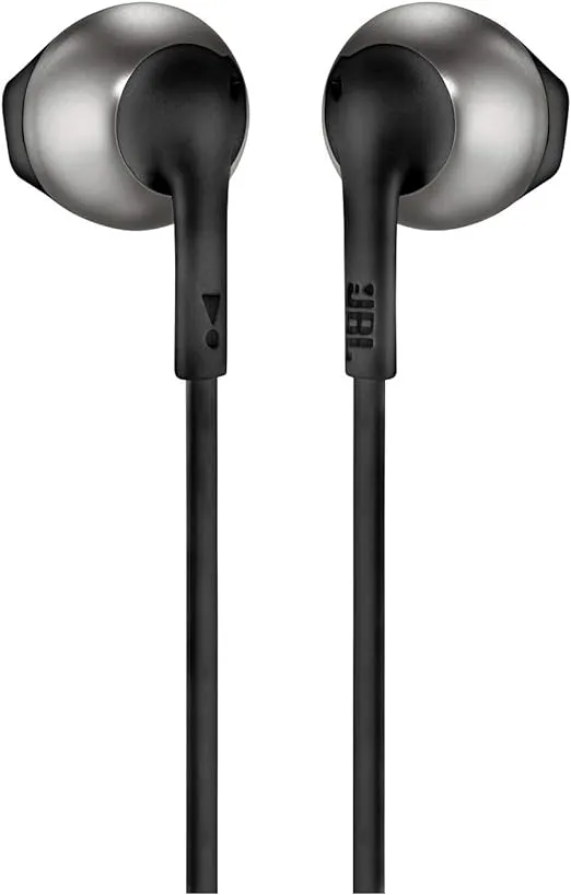 JBL TUNE 205 - In-Ear Headphone with One-Button Remote/Mic - Black