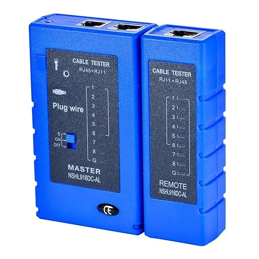 Network Cable Tester Test Tool RJ45 RJ11 RJ12 CAT5 CAT6 UTP USB LAN Wire Ethernet