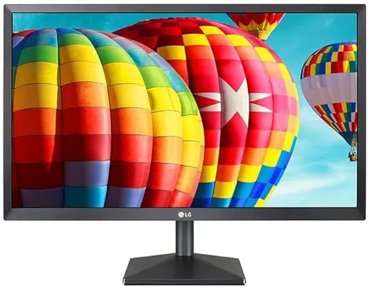 LG 24MK430H-B 24'' Class Full HD (1920 x 1080) IPS Monitor with AMD FreeSync Technology On Screen Control and Compact Bezel (HDMI, D-Sub, Headphone Jack) – Black