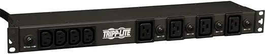 Tripp Lite Basic PDU, 30A, 20 Outlets (16 C13 & 4 C19), 200/208/240V, L6-30P Input, 15' Cord, 1U Rack-Mount Power, 5 Year Warranty (PDU1230)