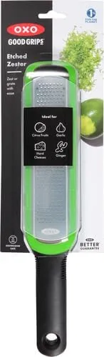 OXO Good Grips Etched Zester and Grater Green