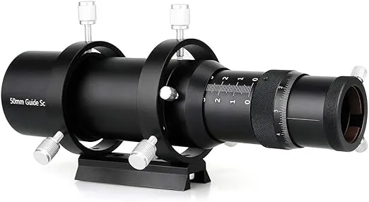 SVBONY SV106 Guide Scope with Helical Focuser Finder and Guide Scope Multi-Use for Astronomical Telescope (50mm)