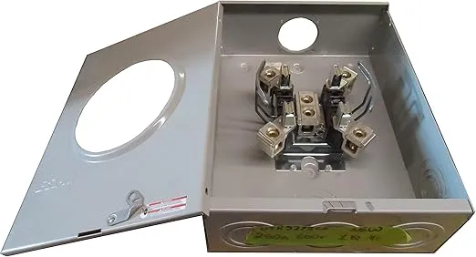 Eaton Corporation UTRS213CE Single Residential Meter Socket, 600V, 200-Amp