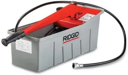 RIDGID 50557 1450 Pressure Test Pump, Hydraulic Pressure Test Kit,gray,Large