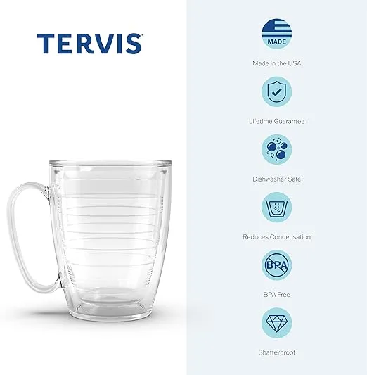 Tervis Japanese Cherry Blossom Party Supplies, Clear, 16 oz