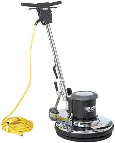 Global Industrial Corded Floor Machine, 20" Cleaning Width