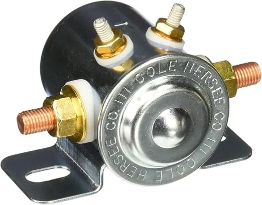 Cole Hersee 24059 12V Insulated Continuous Duty SPST Solenoid