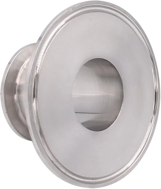 DERNORD Sanitary Concentric Reducer Tri Clamp Clover Stainless Steel 304 Sanitary Fitting End Cap Reducer (Tri Clamp Size: 3 inch x 1.5 inch)