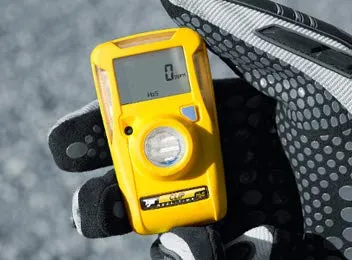 BW Technologies BWC2-M BW Clip Single Gas CO Monitor, 35/200, Yellow, Standard
