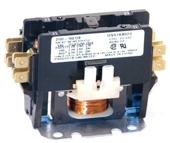 Carrier Corporation HN51KB024 1POLE 30AMP CONTACTOR,24V COIL