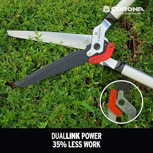 Corona HS 4244 DualLINK Hedge Shear , Red , 10 in