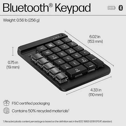 HP 430 Programmable Wireless Keypad