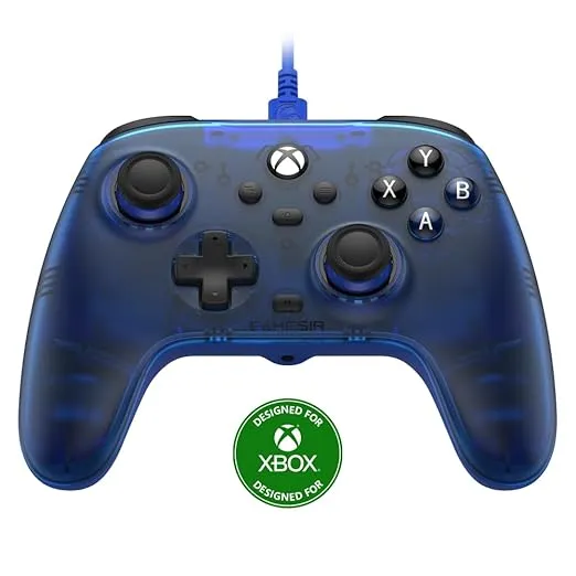 GameSir T7 Wired Controller with Hall Effect Joysticks, Plug and Play Gaming Gamepad for Xbox Series X|S, Xbox One, Windows 10/11 & Steam, 3.5mm Audio Jack