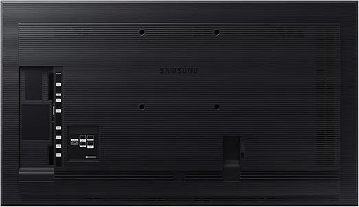 SAMSUNG Business QM49R 49 inch 4K UHD 3840x2160 24/7 Commercial Signage LED Display for Business, HDMI, Wi-Fi, and 3-Year WRNTY, 500 nit (LH49QMREBGCXZA), Black