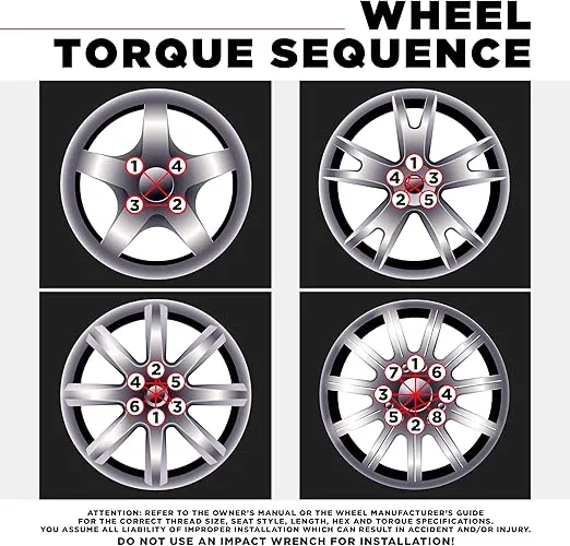 White Knight 791707SAM Chrome M12x1.50 Bulge Acorn Lug Nut Kit with Wheel Locks, 20 Pack