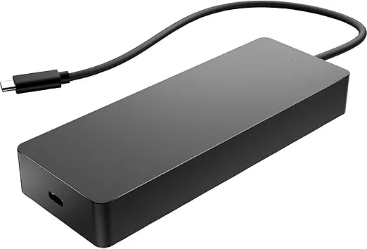 USB-C Docking Station, 7-in-1 Multiport hub, Dual 4K@30Hz or singl4K@60Hz for Monitor (1 HDMI, 1 Displayport), 2 USB-A, 1-USB-C, 1 RJ45 for Win10/11, MacOS, ChromeOS. PC, Laptop, Notebook