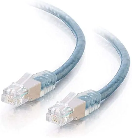 C2G RJ11 Modem Cable, Internet Cable Connector for Phone Jack to Broadband Cable, 25 Foot RJ11 Data Transfer Cable, 1 Count, C2G 28723