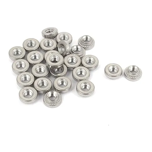 uxcell a15101500ux0529 M3 Stainless Steel Self Clinching Rivet Nut Fastener (Pack of 25)