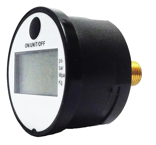 KCDG158145 Digital Pressure Gauge 0-145PSI/0-10BAR, 1/8" NPT, Gas Only