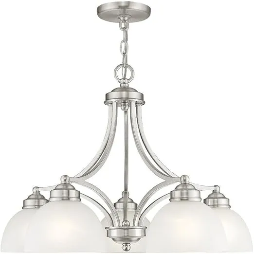 Livex Lighting 4225-91 Somerset Chandelier, Silver